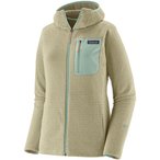 Patagonia R1 Air   Damen  Fleecejacke beige Größe XL Trekking  Atmungsaktiv