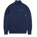 Bergans Inner:Pure Merino Half Zip  Herren  Langarm Unterhemden blau Größe XL 