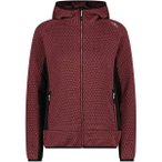 CMP Damen Kapuzensweat WOMAN JACKET FIX HOOD, Größe 40 in Rot
