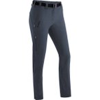 MAIER SPORTS Damen Hose Lana slim Da-Hose el. (kurz), Größe 24 in Grau