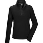 KILLTEC Damen Shirt KSW 101 WMN FLC SHRT, Größe 46 in Schwarz