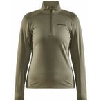 CRAFT Damen Rollkragenpullover CORE GAIN MIDLAYER W, Größe XL in Grün