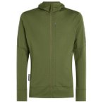 Icebreaker - Merino 260 Quantum IV L/S Zip Hoodie - Merinohoodie Gr S oliv
