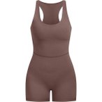 SMILODOX Jumpsuit Aleyna, Größe XS in Braun