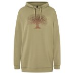 super.natural - Women's Feel Good Tok Hoodie - Hoodie Gr XS oliv/beige