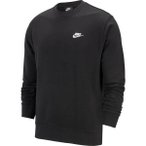 NIKE Herren Sweatshirt M NSW CLUB CRW FT, Größe XL in Schwarz