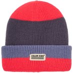 Color Kids Wool & Contrast  Kinder  Mützen & Beanies pink Größe 54 Lifestyle 