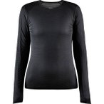 CRAFT Damen Unterwäsche PRO DRY NANOWEIGHT LS W, Größe XL in Schwarz