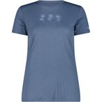 CMP Print  Damen  T-Shirts blau Größe 3XL Trekking  Hautfreundlich