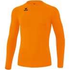 ERIMA Herren Unterhemd ATHLETIC longsleeve function, Größe XL in Orange