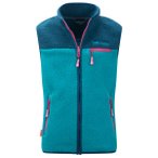 Trollkids - Kid's Hemsedal Vest - Fleeceweste Gr 164 türkis