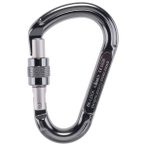 Beal - Be Lock Screw - Schraubkarabiner grau