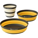 Sea to Summit Frontier UL Collapsible Dinnerware Set 1P 3-teilig - Geschirrset w