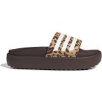 ADIDAS Damen Badeslipper Platform, Größe 40 ⅔ in Braun