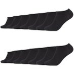 CAMANO Sneakersocken, Größe 39/42 in Schwarz