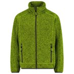 CMP - Boy's Jacket Jacquard Knitted - Fleecejacke Gr 116 oliv