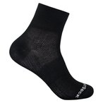 Wrightsock Coolmesh II Quarter   Fahrradsocken schwarz Größe 34  Trekking