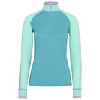 Kari Traa - Women's Mila Half Zip - Merinounterwäsche Gr XS türkis