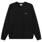 DEDICATED - Sweatshirt Malmoe Perch EMB - Pullover Gr S schwarz