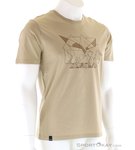 Salewa Eagle Geometric Herren T-Shirt-Beige-M