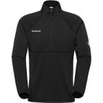 MAMMUT Herren Pullover Taiss ML Half Zip Pull Men, Größe M in Schwarz