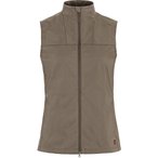 Fjällräven Abisko Weste Damen  Softshellwesten beige Größe XS  Atmungsaktiv