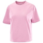 Salomon - Women's Trackline S/S Tee - Funktionsshirt Gr M rosa
