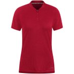 JAKO Damen Polo Polo Pro Casual, Größe 34 in Rot