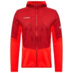 Mammut - Aenergy ML Hybrid Hooded Jacket - Fleecejacke Gr S rot