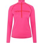 Kari Traa Ella Half Zip  Damen  Langarm Unterhemden pink Größe M Trekking  Atm