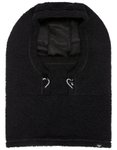 Roxy - Cagoule en sherpa - Valwood Balaclava Anthracite für Damen - schwarz