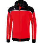 ERIMA Herren Kapuzensweat CHANGE training jacket with hood, Größe L in Rot