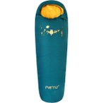 Bergzeit Basics Kinder Meru Isar Schlafsack (Größe max. 140cm , blau)