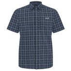 JACK WOLFSKIN Herren Hemd NORBO S/S SHIRT M, Größe L in Blau