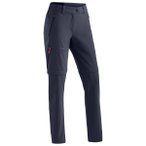 Maier Sports - Women's Nata Zip Loop - Zip-Off-Hose Gr 46 - Regular blau