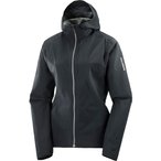 Salomon Bonatti Trail  Damen  Regenjacke schwarz Größe XS Trailrunning | Laufe