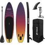 YEAZ Paddle SUNSET BEACH - EXOTRACE - SET, Größe ONE SIZE in Schwarz