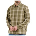 DEDICATED - Shirt Rute Flannel Shadow Check - Hemd Gr S beige