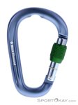Black Diamond Pearlock Screwgate HMS-Karabiner-Grau-One Size