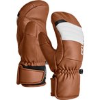 Ortovox Full Leather Mitten  Damen  Fäustlinge braun Größe L Freeride | Skifa