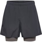 HUMMEL Herren Shorts hmlHIIT INTENSITY 2 IN 1 SHORTS, Größe XL in Grau