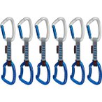 MAMMUT Crag Keylock 10 cm Indicator 6-Pack Quickdraws, Größe 10 in Rot