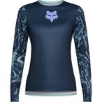 Fox Ranger Img Print LS Trikot Damen  Radtrikots blau Größe XL Mountainbike  E