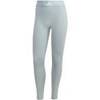 ADIDAS Damen Tight Hyperglam 3-Stripes Full Length, Größe XS in Silber