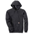 Carhartt - Hooded Sweatshirt - Hoodie Gr L grau/schwarz
