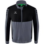 ERIMA Herren Six Wings Präsentationsjacke, Größe 164 in Schwarz
