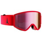 Atomic - Savor WC L HD S2 + Yellow Blue HD + Clear Lens - Skibrille Gr L rot