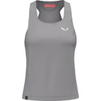Salewa Pedroc Dry Hybrid Top Damen  Tanktops grau Größe L Laufen | Trailrunnin