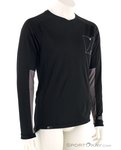 ION Traze AMP AFT L/S Herren Bikeshirt-Schwarz-L