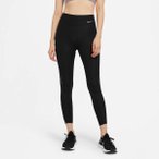 NIKE Damen Lauftights "Nike Epic Faster Tights" 7/8-Länge, Größe XS in Schwar